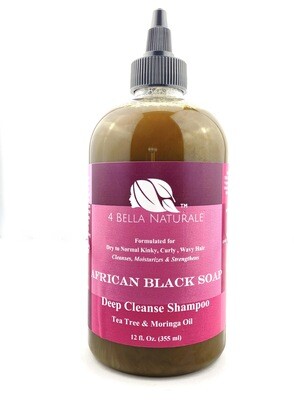 African Black Soap Deep Cleanse Shampoo
