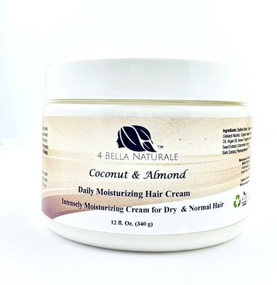 Coconut & Almond Oil Daily Hair Moisturizer Cream