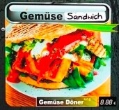 Gemüse-Sandwich (Vegetarisch)