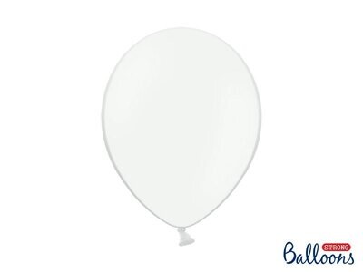 Lateksa balons, 30 cm, balta krāsa - 1 gab.