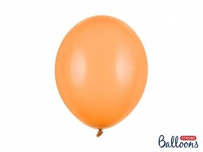 Lateksa balons, 30 cm, gaiši oranža krāsa - 1 gab.