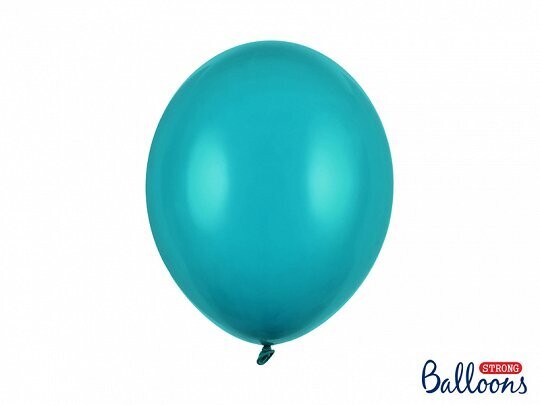 Lateksa balons, 30 cm,  lagūnas zila - 1 gab.