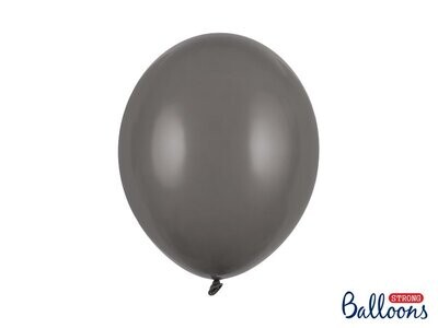 Lateksa balons, 30 cm, pelēka krāsa - 1 gab.
