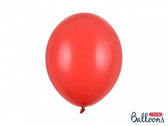 Lateksa balons, 30 cm,  sarkana krāsa - 1 gab.