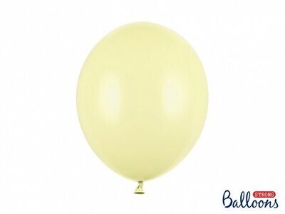 Lateksa balons, 30 cm, maigi dzeltena krāsa - 1 gab.