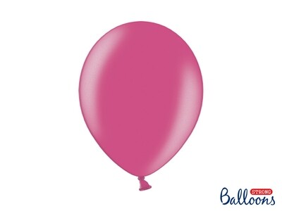 Lateksa balons, 30 cm, perlamutra, rozā krāsa - 1 gab.