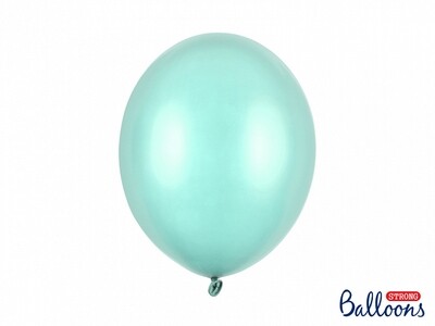 Lateksa balons, 30 cm, perlamutra, mint krāsa - 1 gab.