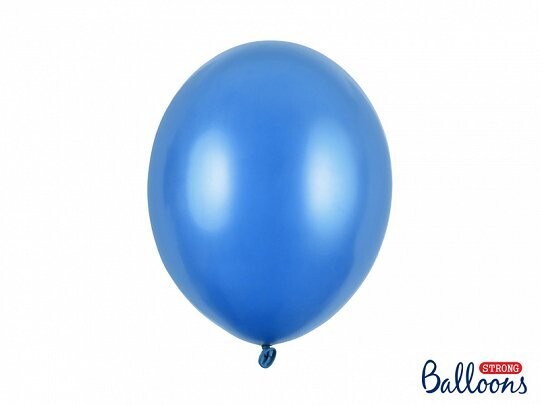 Lateksa balons, 30 cm, perlamutra, zila krāsa - 1 gab.