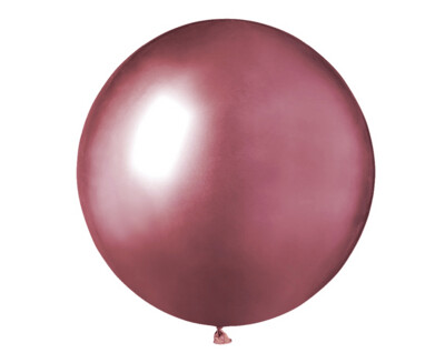 Hromēts lateksa balons, 48 cm, rozā krāsa - 1 gab.