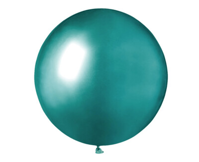 Hromēts lateksa balons, 48 cm, zaļa krāsa - 1 gab.