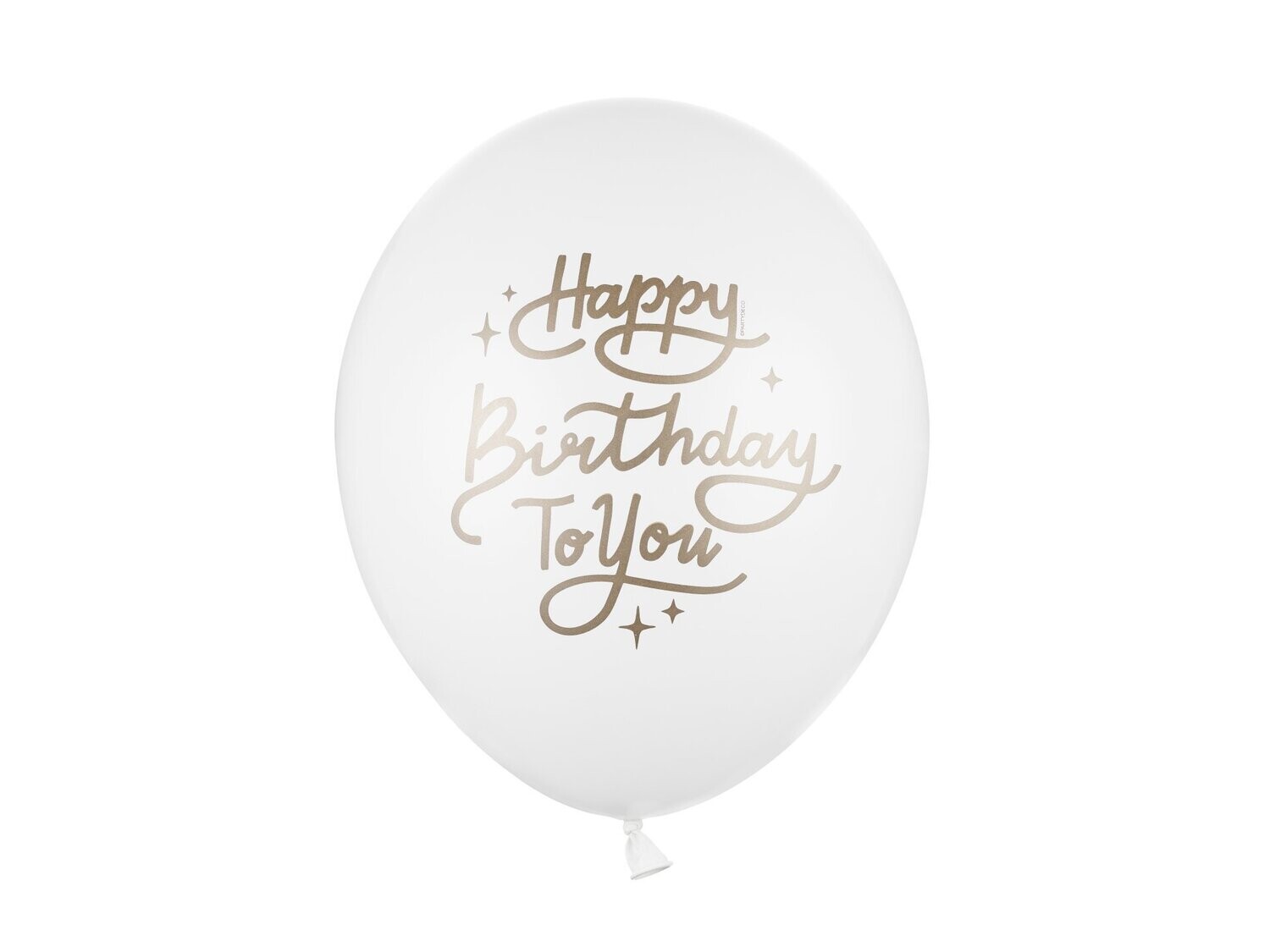 Lateksa balons , 30 cm, "Happy Birthday to You" - 1 gab.