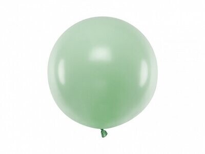 Lateksa balons, 60 cm, pistāciju krāsa