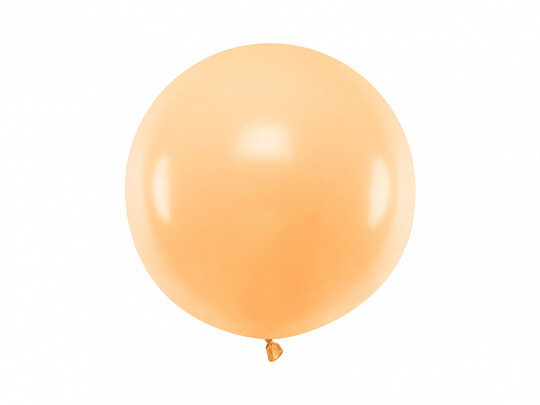 Lateksa balons, 60 cm, persiku krāsa