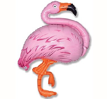 Folijas balons "Flamingo", 61 cm, rozā krāsa