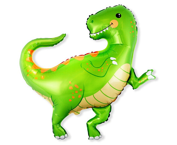 Folijas balons ""Dinozaurs", 61 cm, zaļa krāsa