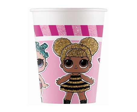 Glāzes "LOL", 200 ml, 8 gab.