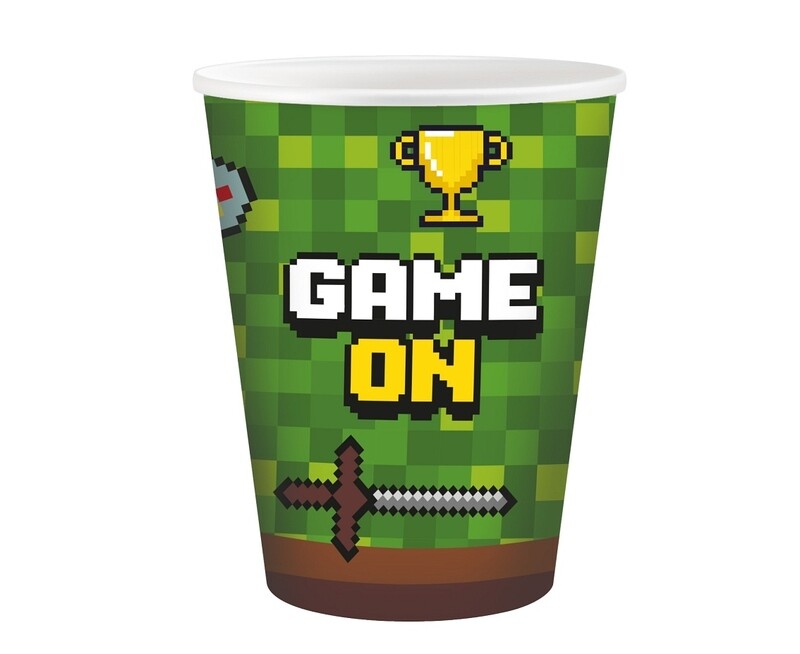 Glāzes "Game On", 200ml, 6 gab