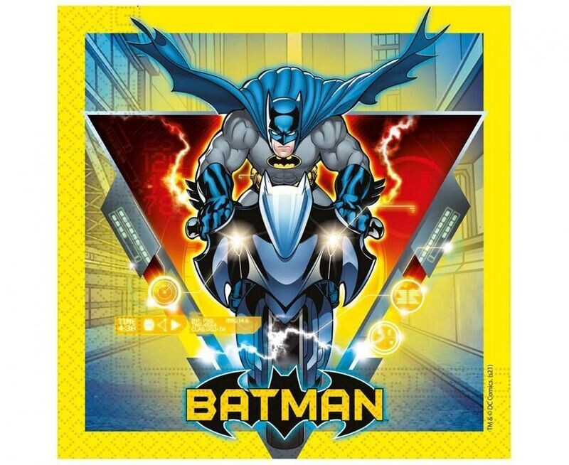 Salvetes "Batman" 33x33, 20gab.