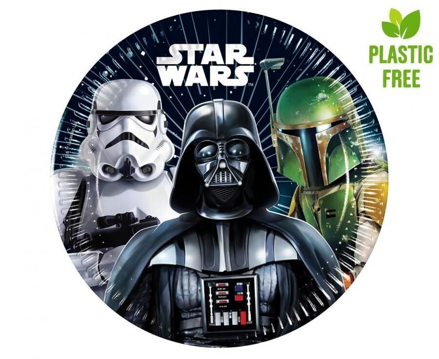 Šķīvji "Star Wars Galaxy", 20 cm, 8 gab.