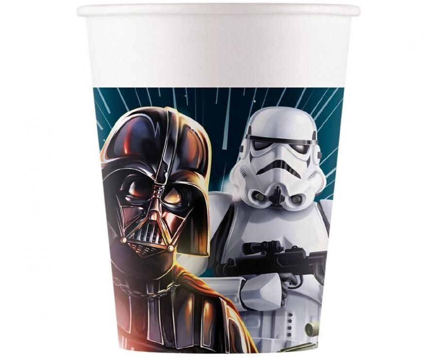 Glāzes "Star Wars Galaxy" 200ml, 8 gab.