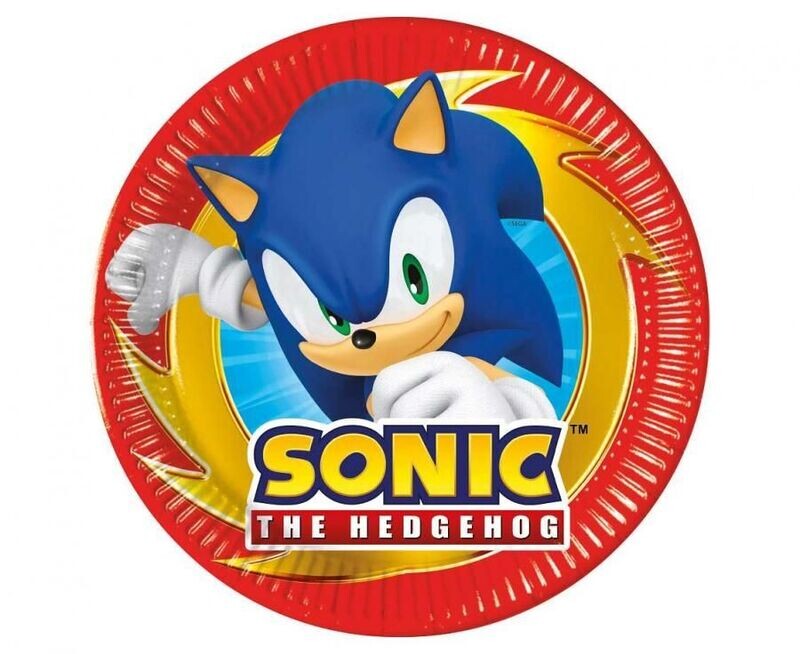Šķīvji "Sonic", 20 cm, 8 gab.