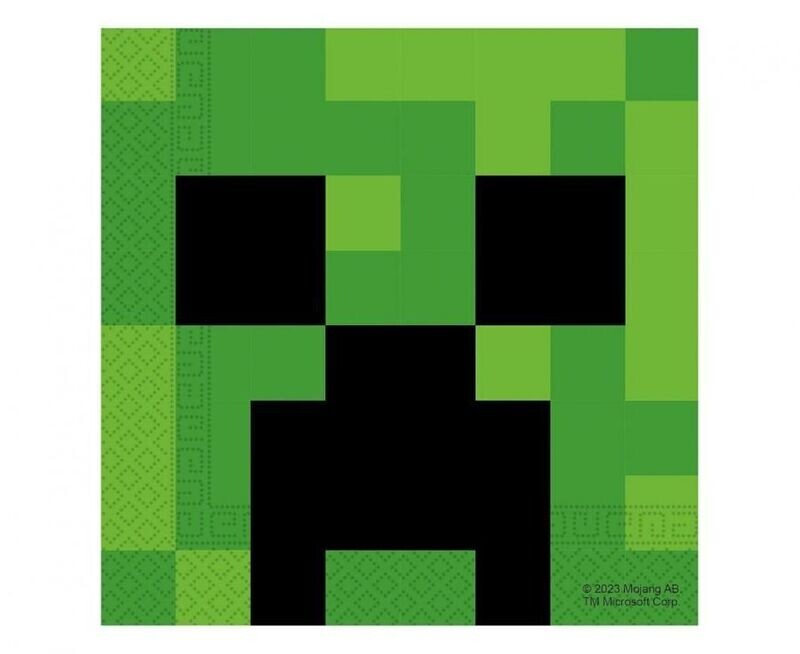 Salvetes "Minecraft", 33x33cm, 20gab.