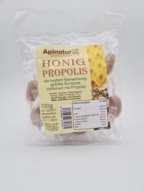 Honig-Propolis-Bonbon 100 g