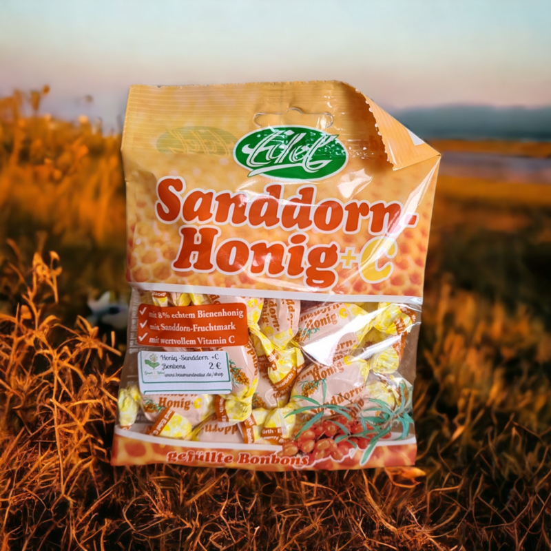 Sanddorn Honig  + C  Bonbons  100 g