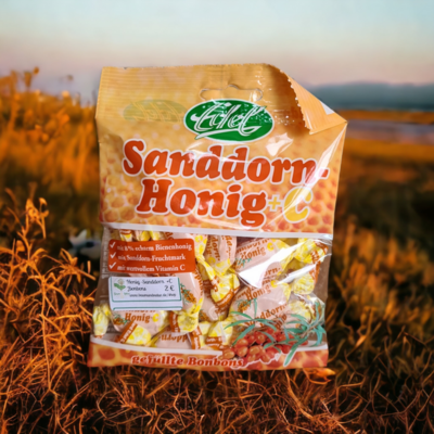 Sanddorn Honig + C Bonbons 100 g