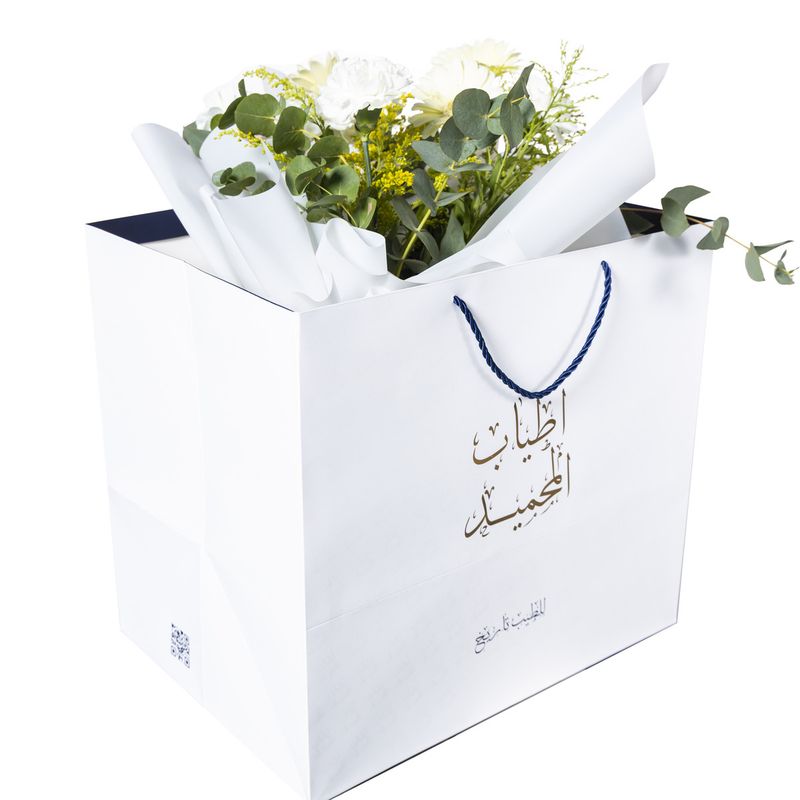 بوكيه أوود الأبيض كبير
