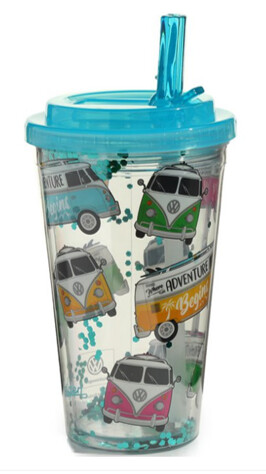 VW beker blauw