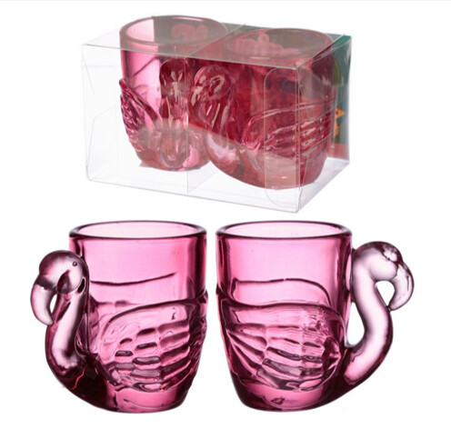 Borrelglaasjes Flamingo