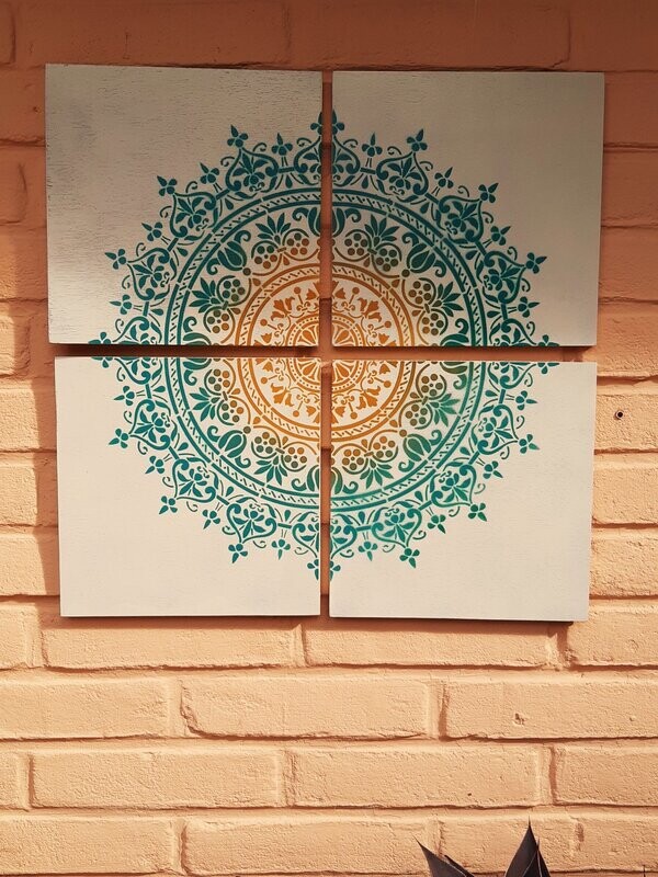 Wanddecoratie Quatro