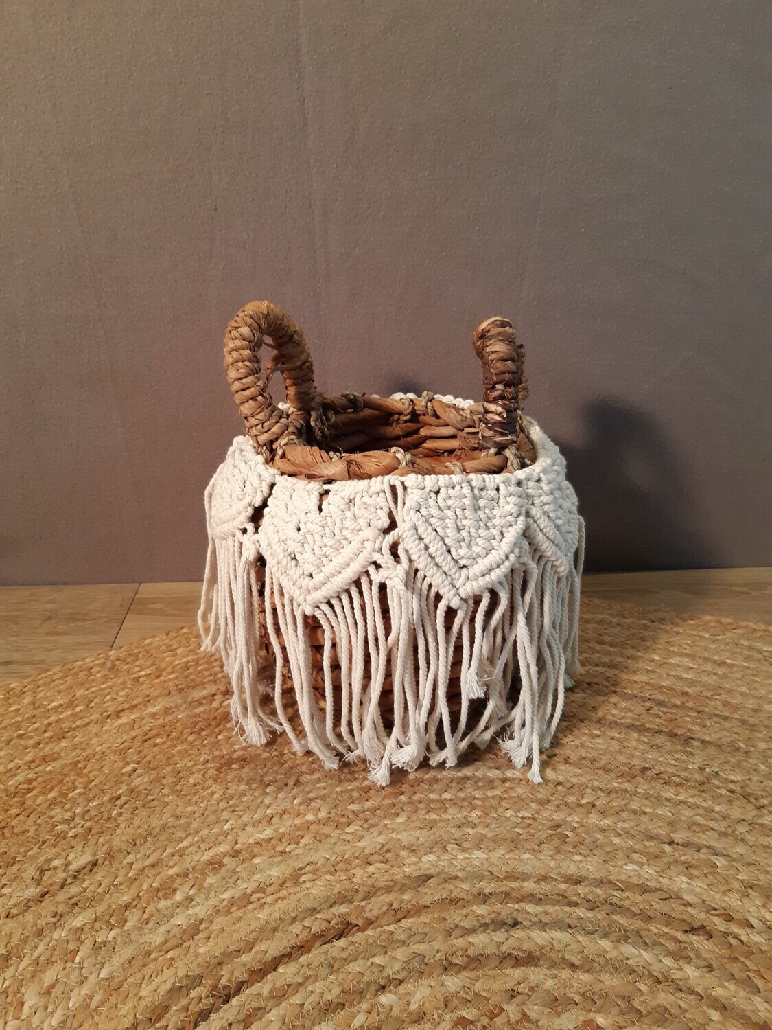 Robuuste Boho mand Piccolo