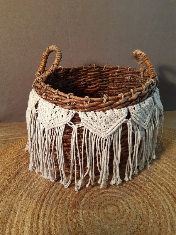 Robuuste Boho mand Grande