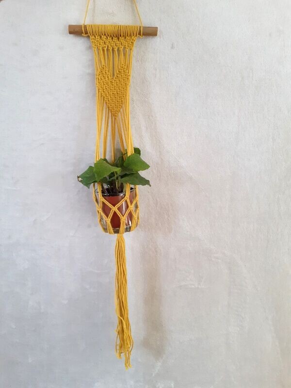 Macramé hanger Cuore