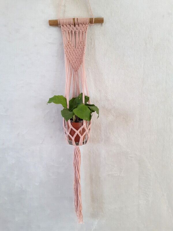 Macramé hanger Cuore