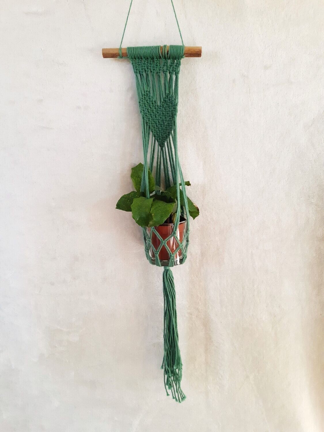Macramé hanger Cuore