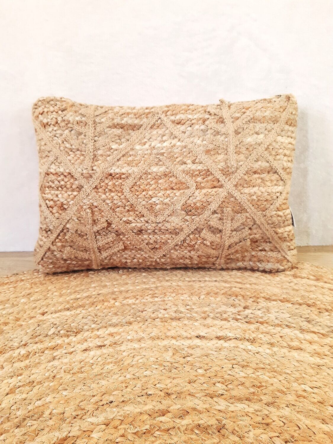 Jute kussen