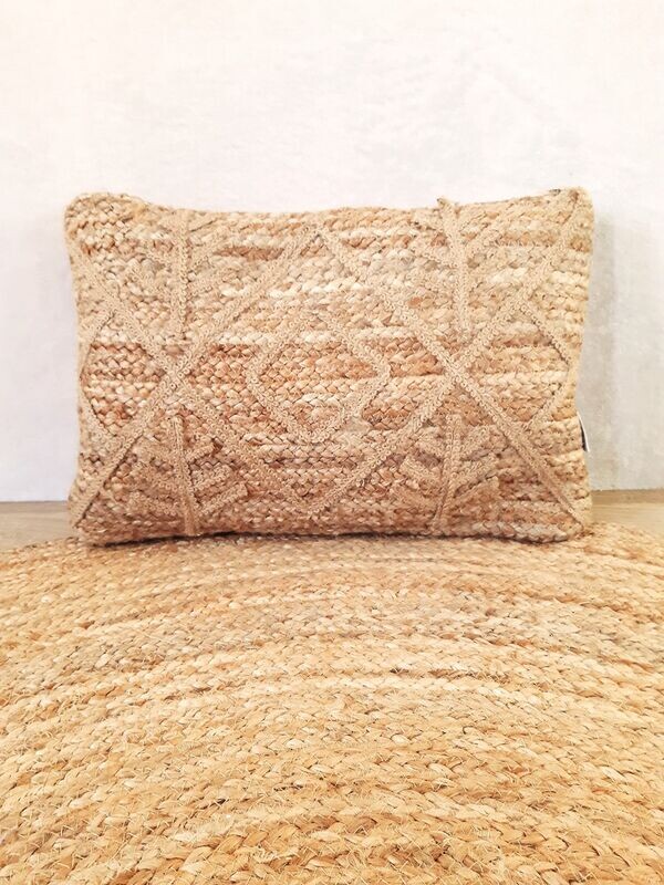 Jute kussen
