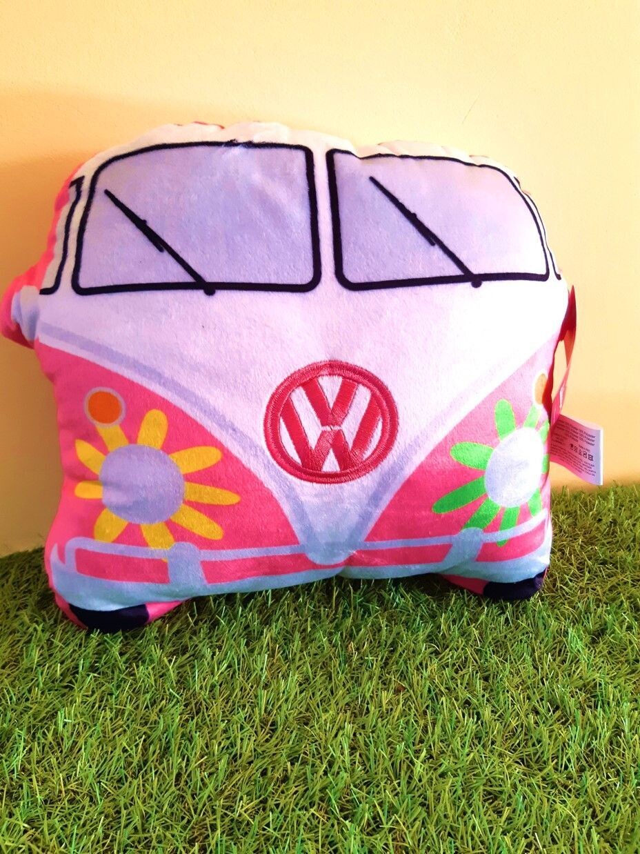 VW kussen roze