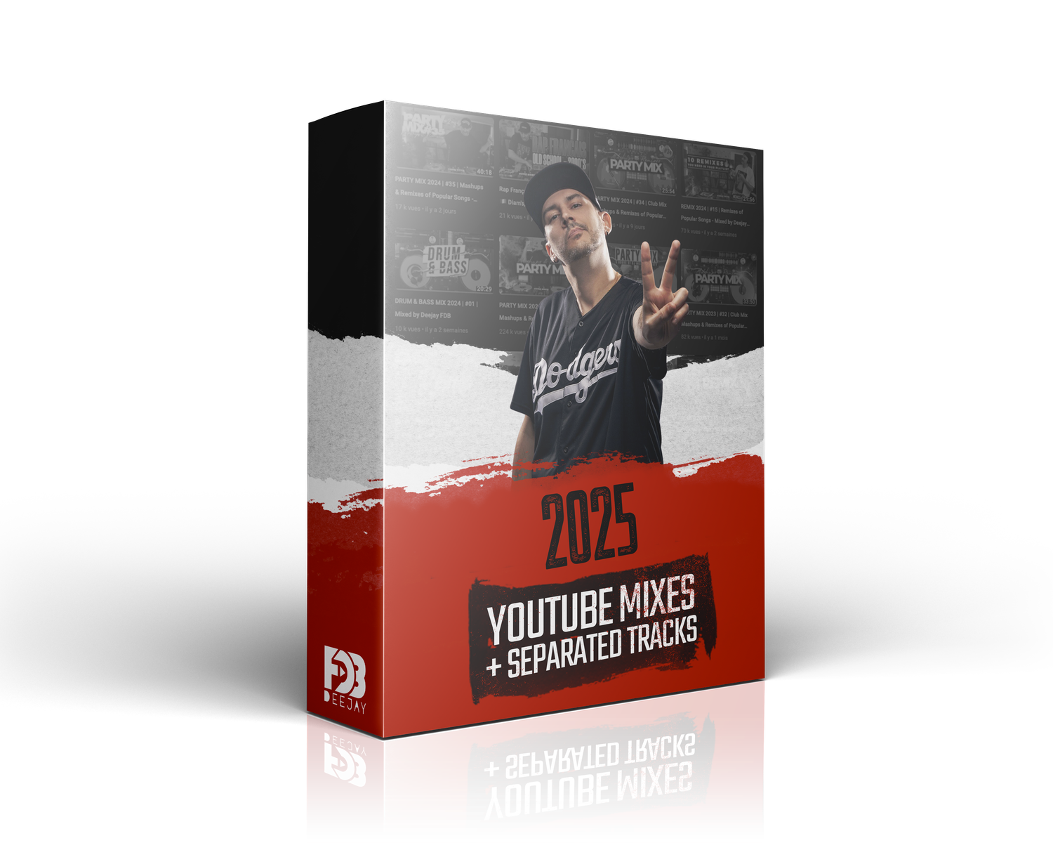 2025 YOUTUBE MIXES &amp; UNMIXED TRACKS