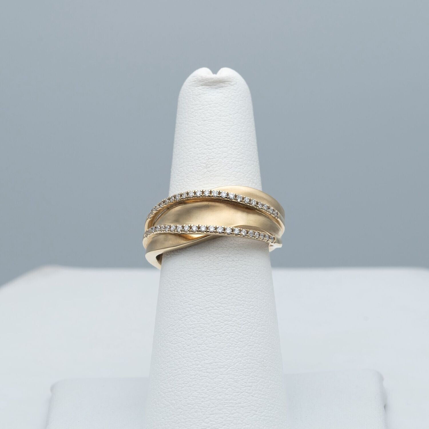 14kt Yellow Gold and Diamond Ring