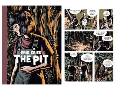 The Pit by Erik Kriek — hardcover GN PREORDER FOR APRIL