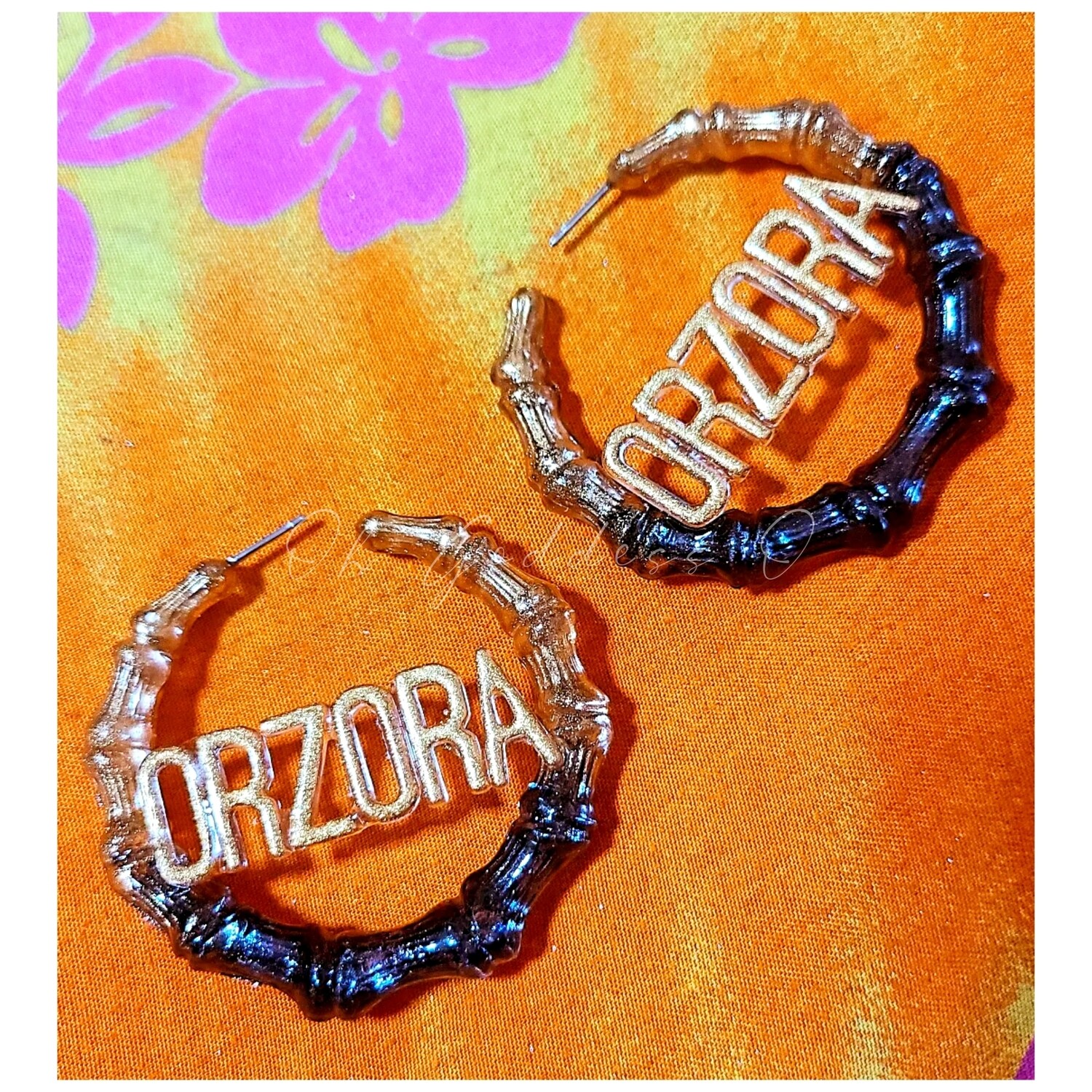 Name·sake Bamboo Earrings