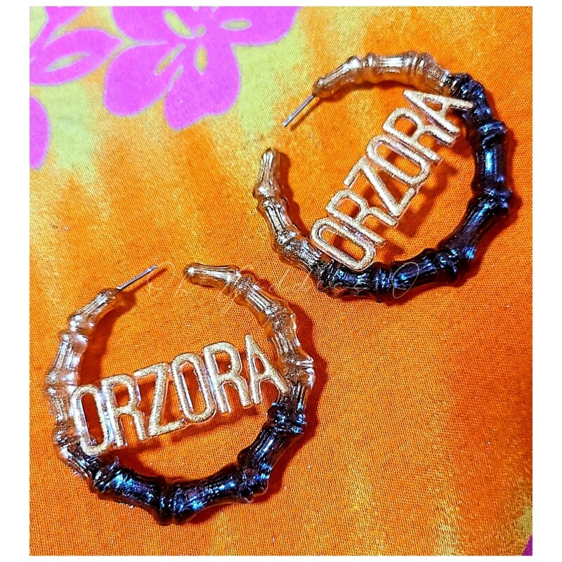 Name·sake Bamboo Earrings