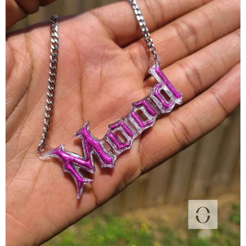 Mood necklace