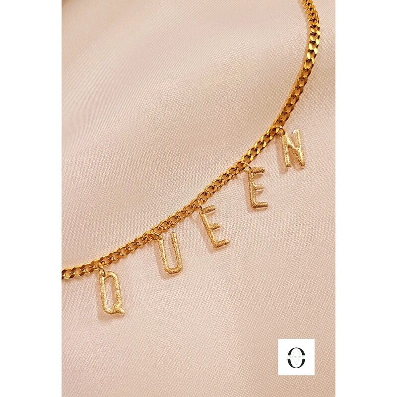Queen Anklet (customizable) 