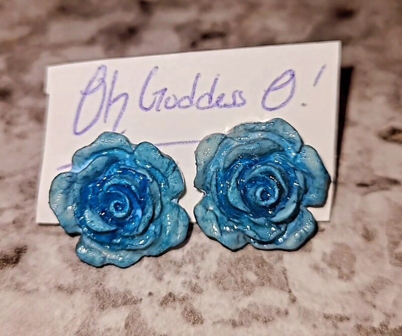 Blooming Blue Rose