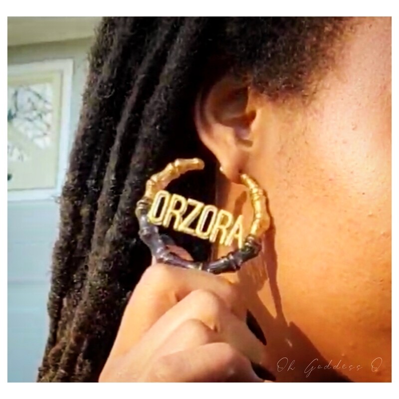 Name·sake Bamboo Earrings